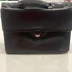 Men’s leather briefcase by LANI